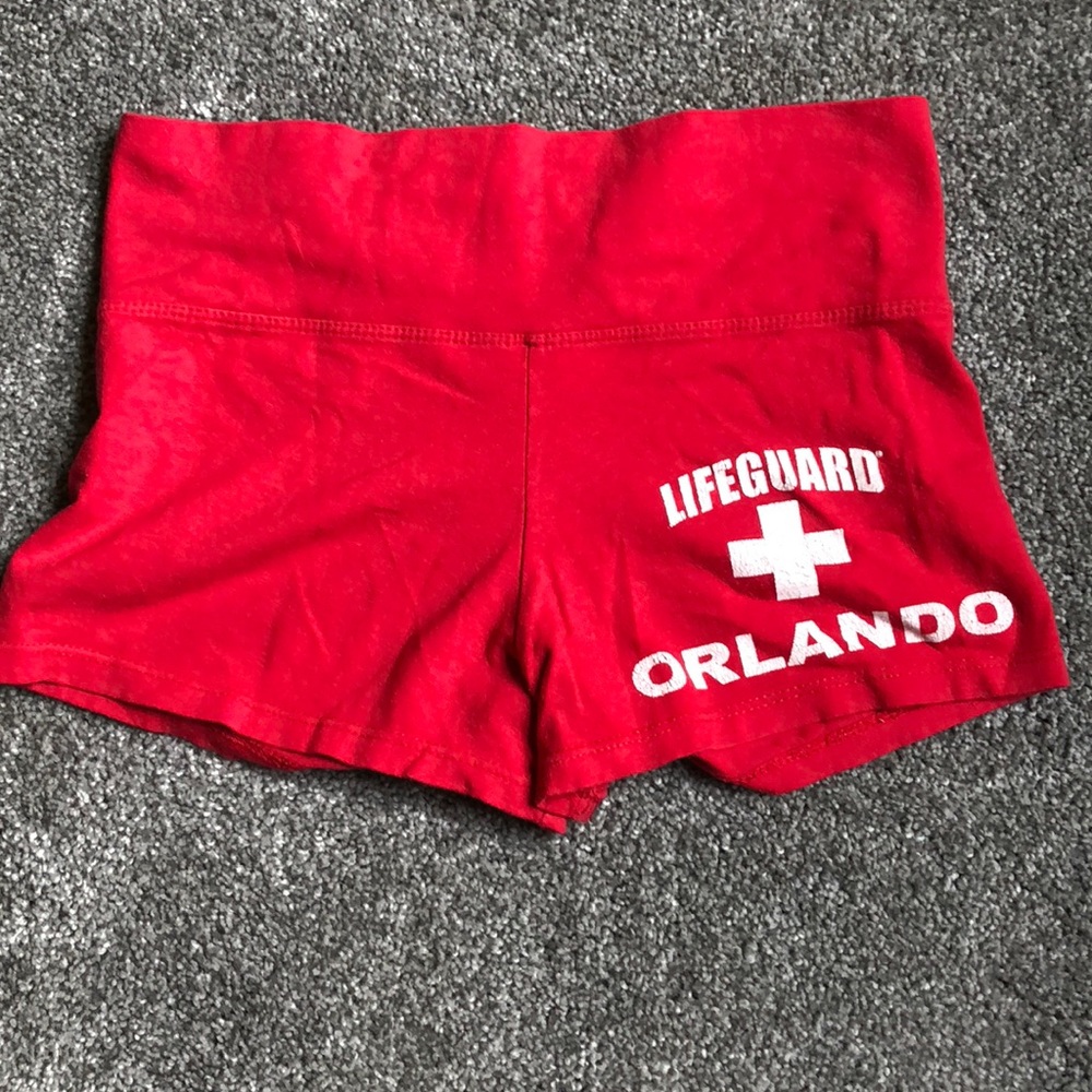 Lifeguard booty shorts